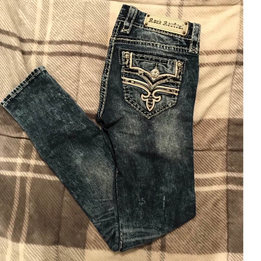 Rock Revival Women’s size 25 Indi Ankle Skinny